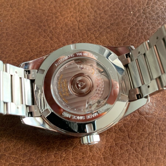 Tag Heuer Carrera Calibre 8 GMT Silver Dial - Picture 3 of 4